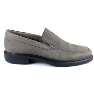 Ecco Men's Helsinki 2.0 Loafer Taupe Leather Slip On Shoes Size‎ 45EU 11US